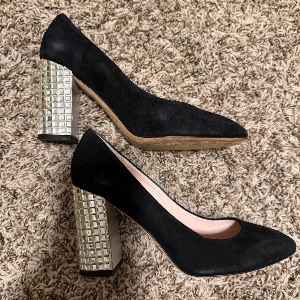 Kate Spade Danika Too Jewel Mid Heel Pumps, 6.5